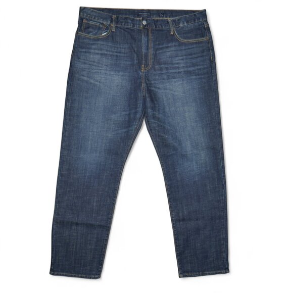 Lucky Brand 329 Jeans Men's Size 42x32 Straight Leg Stretch Dark Rinse - Picture 2 of 10